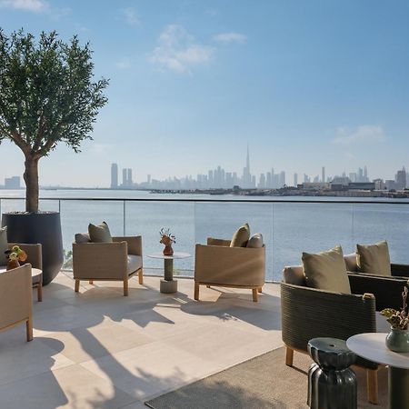 Address Creek Harbour Hotell Dubai Exteriör bild View from the terrace