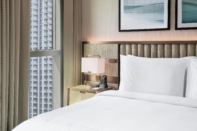 Address Creek Harbour Hotell Dubai Exteriör bild A guest room at the hotel