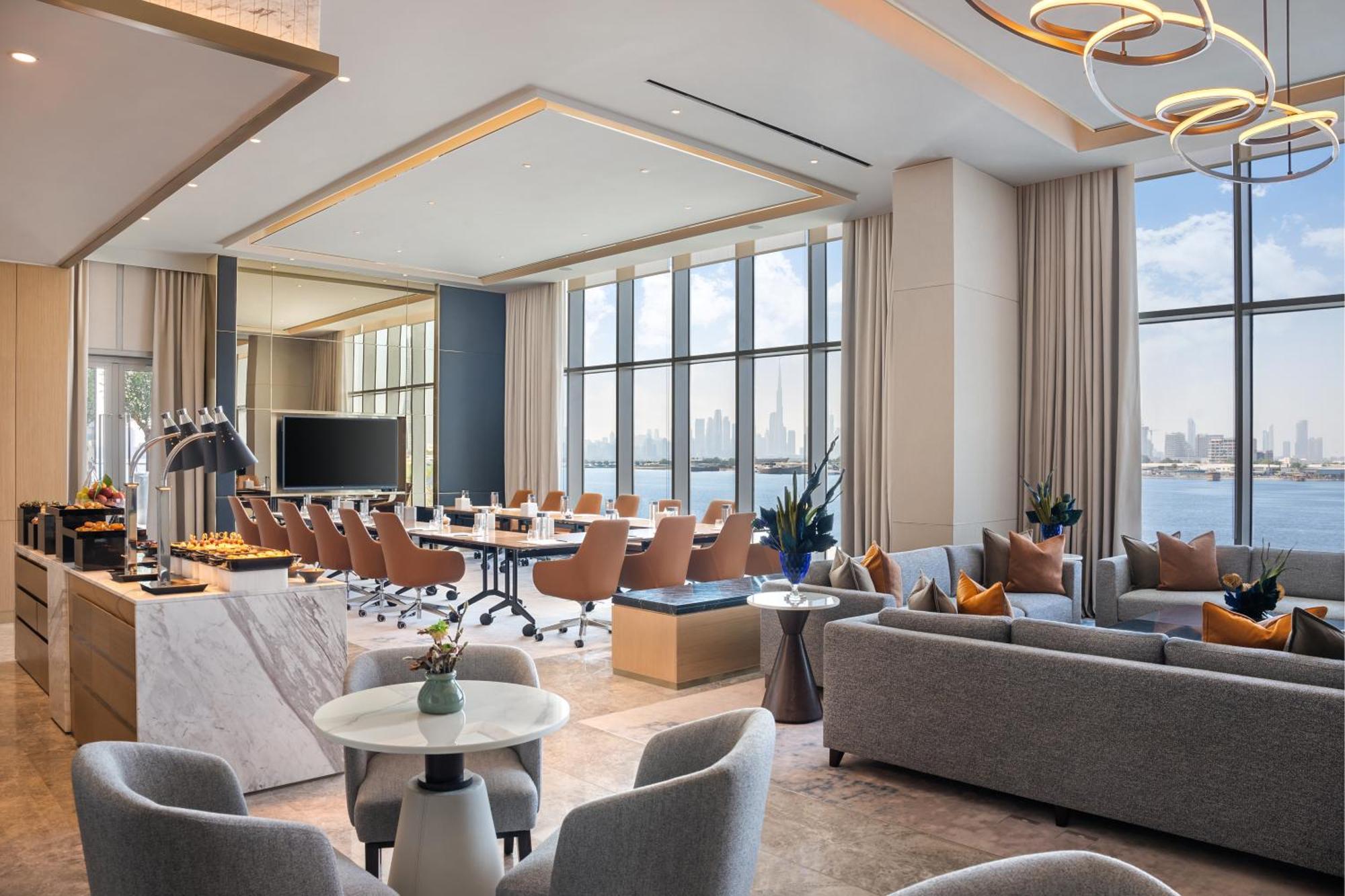 Address Creek Harbour Hotell Dubai Exteriör bild The Executive Lounge at the Westin Dubai